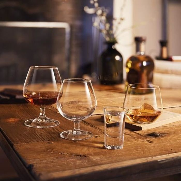 LOT DE 6 VERRES COGNAC SPIRITS 40 CL - CHEF ET SOMMELIER