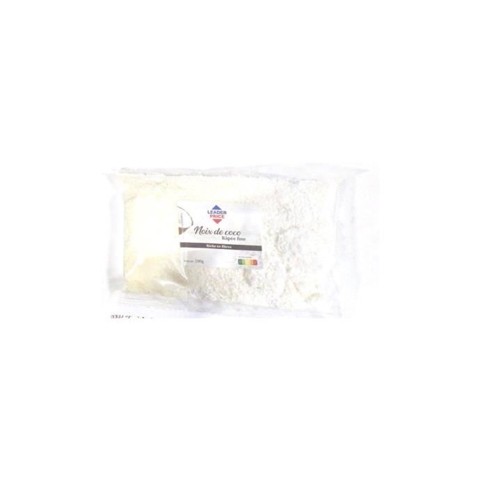 Noix de coco rapée fine Leader Price - 100g
