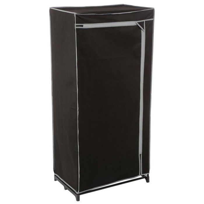 Armoire 1 penderie Autres Noir