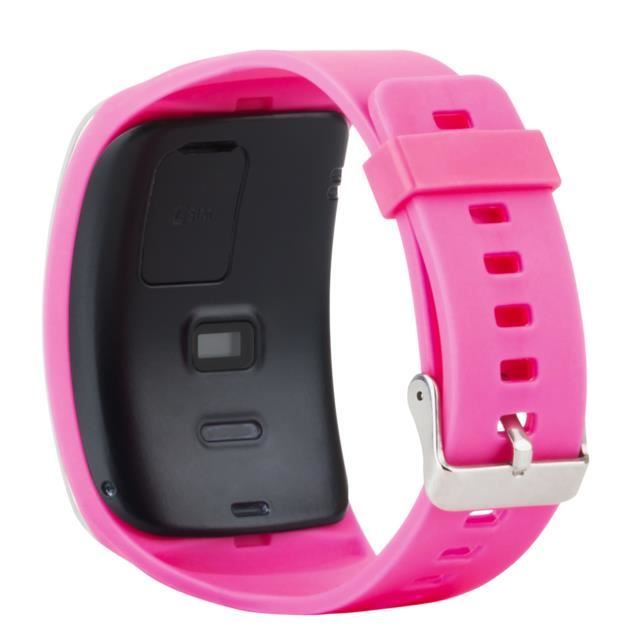 Bandes de remplacement pour Samsung Galaxy Gear S SM-R750 montre intelligente, souple en TPU, Style de bracelet de m - Rose - AN6455