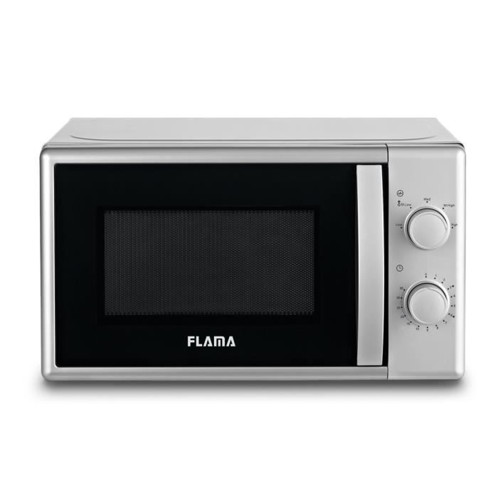 Flama 1839FL, Comptoir, 20 L, 700 W, Rotatif, Gris, Gauche