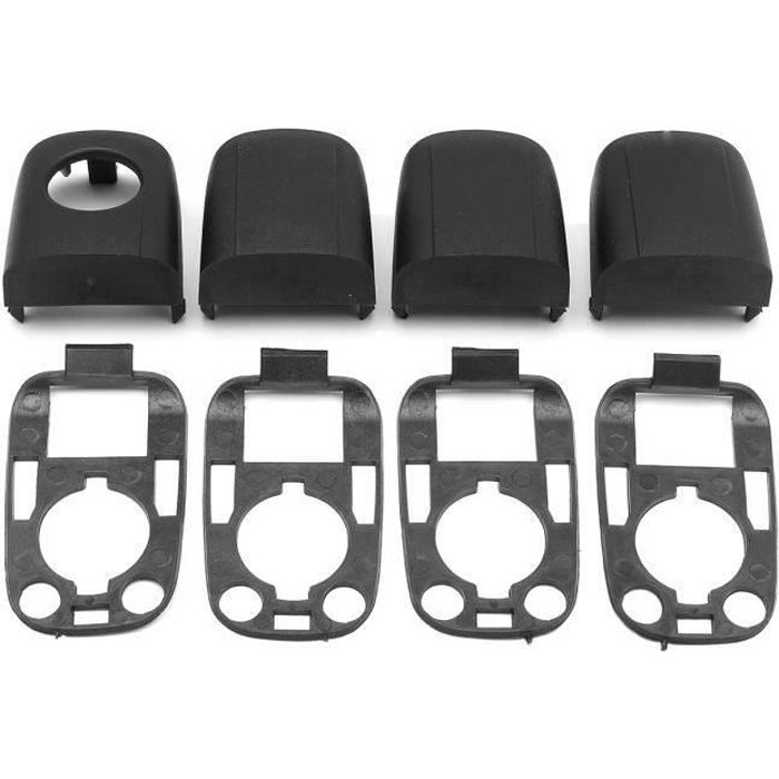 8PCS GAUCHE DROITE POIGNEE DE PORTE COVER JOINTS POUR PEUGEOT 307 CITROEN C2 C3 L13115