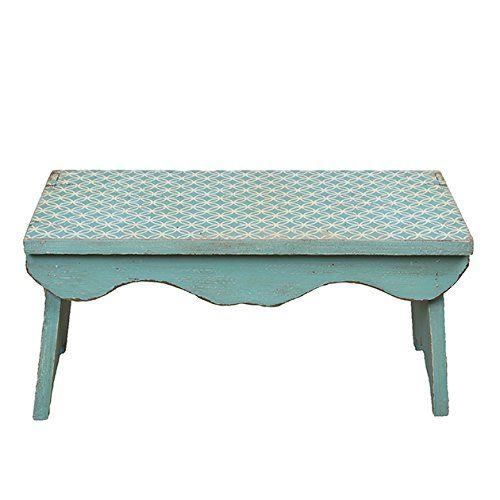 QEYKO Moderne Casablanca shabby chic Tabouret marche-pied pliant de cuisine de salle de bain Starage - Não informado