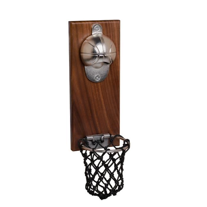 Tire-Bouchon,Ouvre bouteille de jus ouvre tir de basket ball mural avec ouvre bière magnétique cadeau - Type Standard Edition