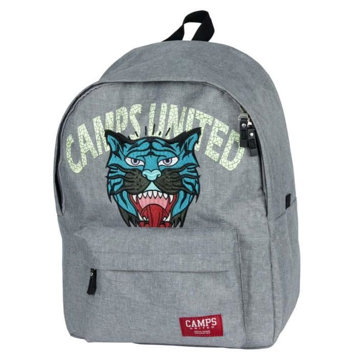 Sac à dos Camps United Tigre 42 CM Borne (Gris)