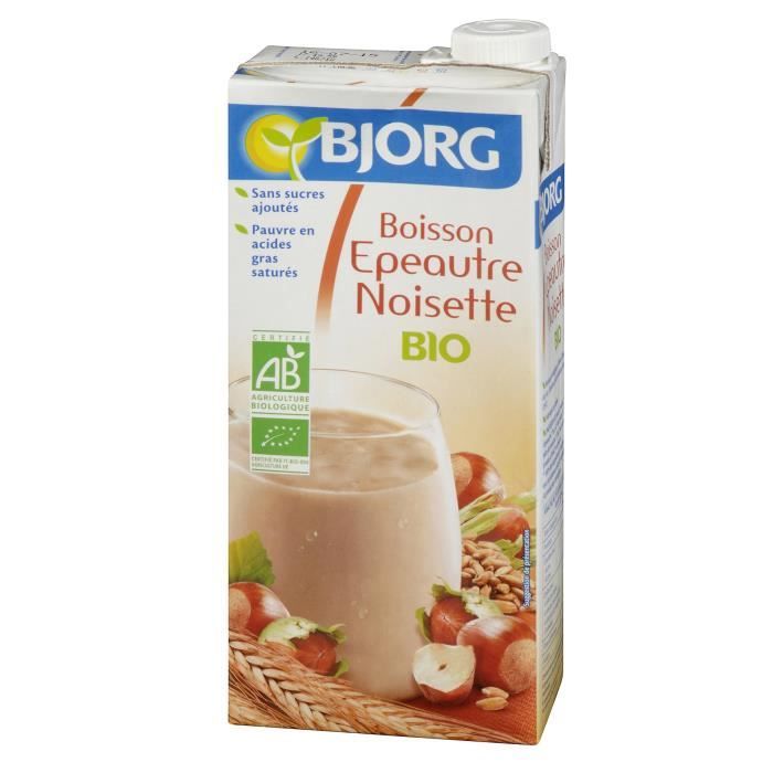 BJORG Boisson Epeautre Noisette Bio 1l