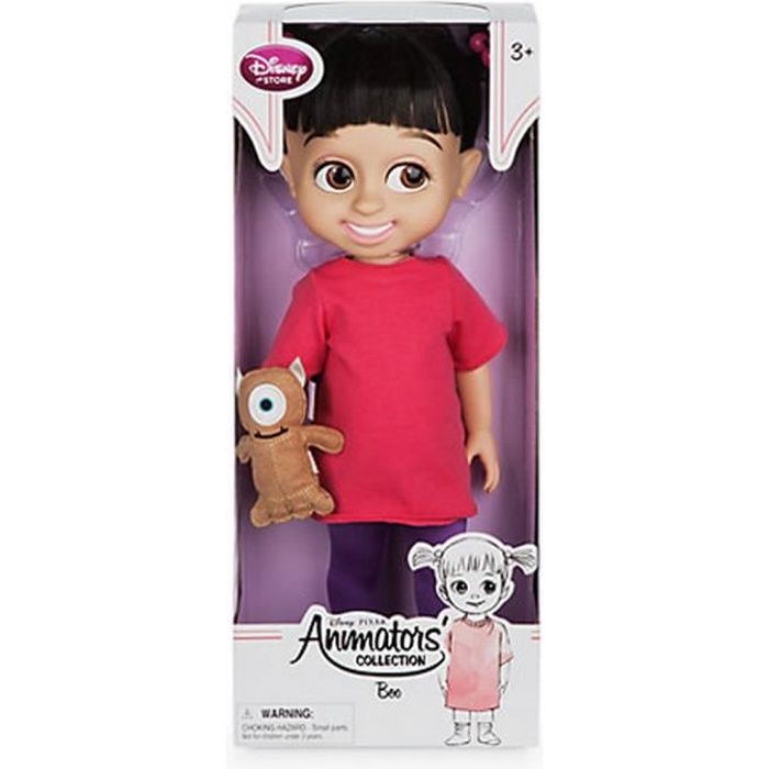 Officiel Disney Monsters Inc 41cm Boo Animator Toddler Doll Avec Mickey Teddy