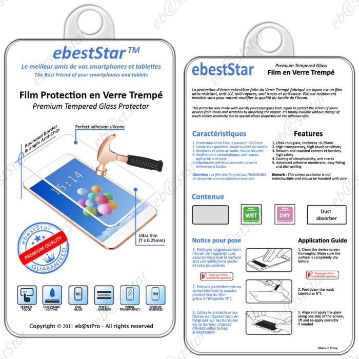 ebestStar ® Film protection écran VERRE Trempé pour Samsung Galaxy A5 2017 A520F