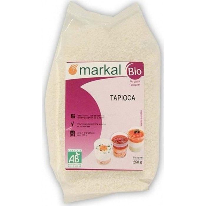 Tapioca , Fécule de Manioc, 250g, Markal