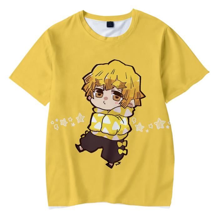 Demon Slayer T-Shirt Manches Courtes Homme