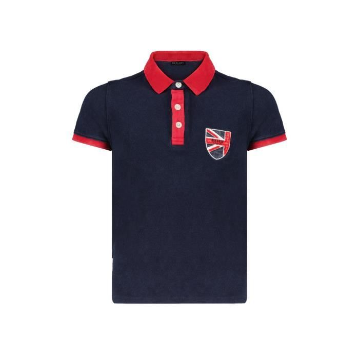 DEELUXE Polo à manches courtes RUPSON Navy