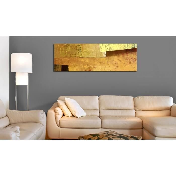 Tableau Modernes Abstraction Splendide mesure 120x40 Golden Torrent