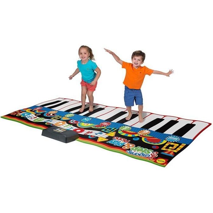 Tapis de Piano, Tapis de Musique Bébé éducation Précoce Musique Chant Piano Sol Jouets Musicaux pour Enfants 110X36cm