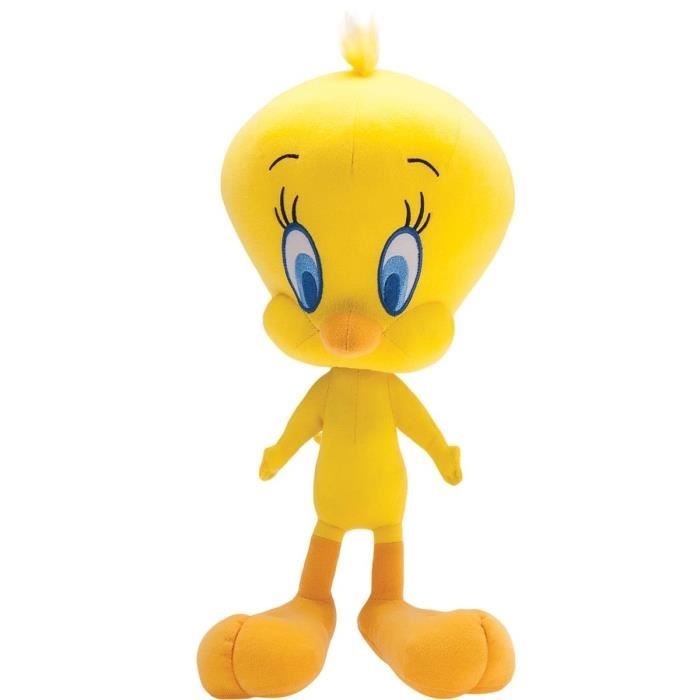 Peluche Géante Titi 72 cm - Grand Doudou Licence XL Canari jaune - Enfant - Pour Looney Tunes