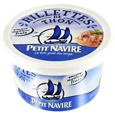 PETIT NAVIRE Rillettes de thon - 125 g