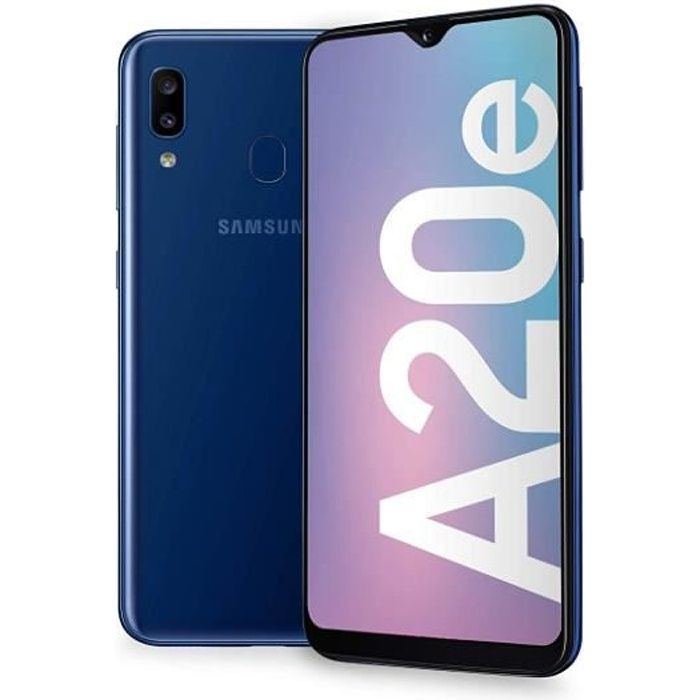 Smartphone Samsung Galaxy A20e Bleu