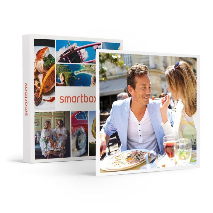 Smartbox - Dîner gastronomique Menu 3 Plats pour combler un père fin gourmet - Coffret Cadeau | 312 parenthèses gourmandes