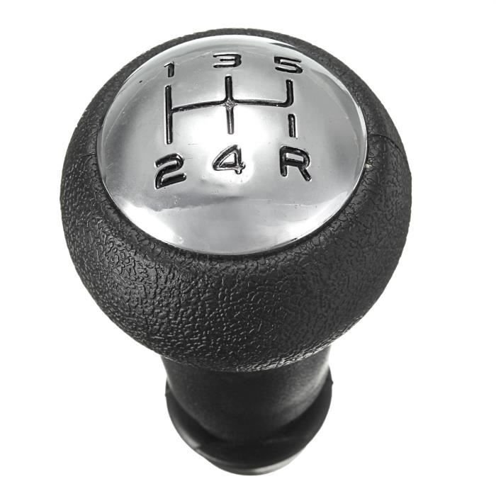 NEUFU POMMEAU LEVIER VITESSE MANUEL Chrome PR PEUGEOT 106 206 306 406 107 207 307 407
