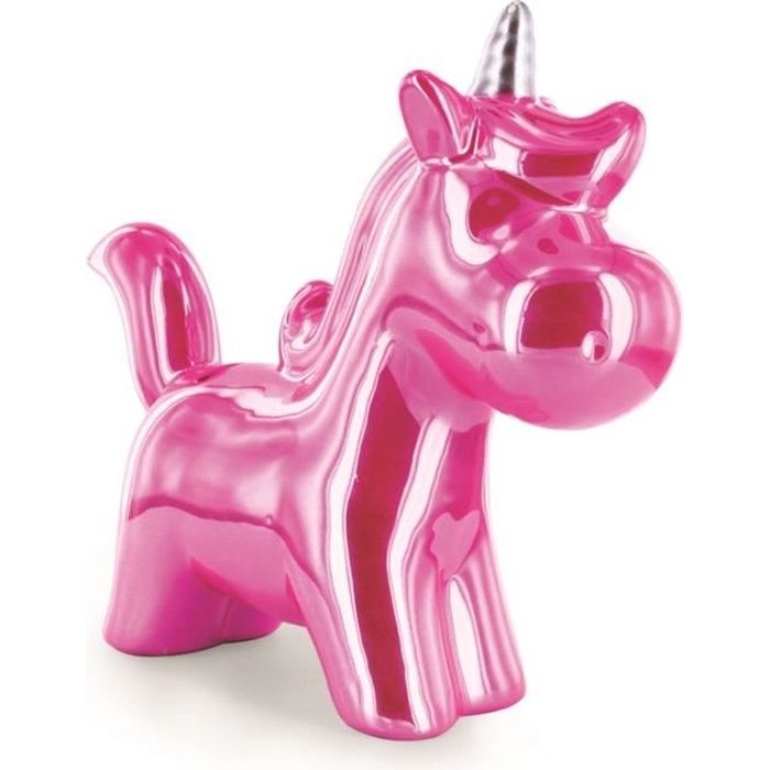 Tirelire enfant Licorne - Rose