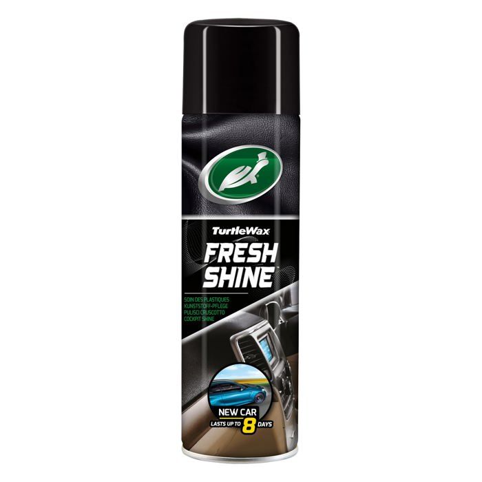 Turtle Wax - Produit nettoyant intérieur voiture Fresh Shine 500 ml