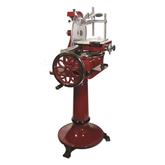 Trancheuse manuelle Volano rouge - 35 cm