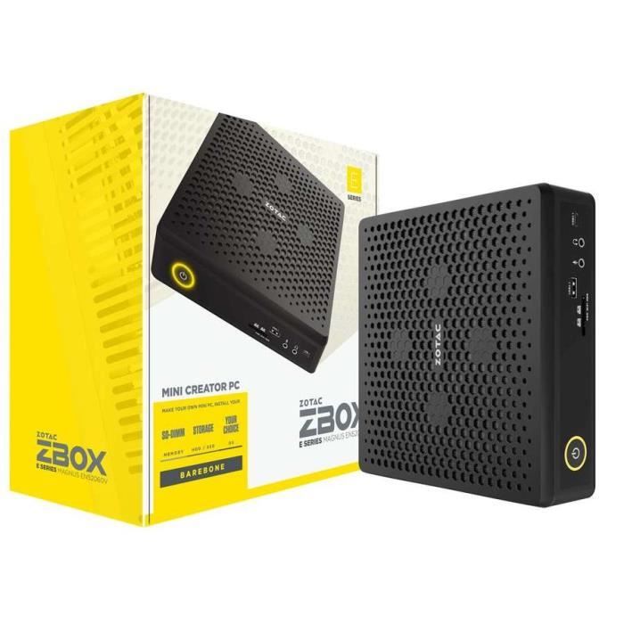 ZOTAC ZBOX MAGNUS EN52060V - Intel Core i5-9300H GeForce RTX 2060 Wi-Fi 6 / Bluetooth 5 (sans écran/mémoire/disque dur) ( Catégorie