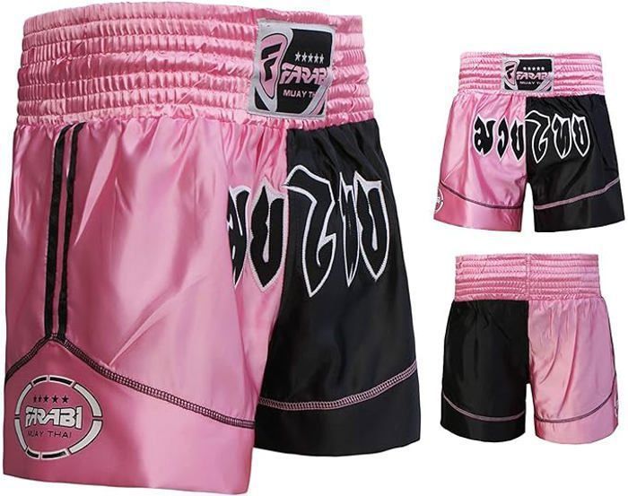 Short Muay Thai Fitness Short De Boxe MMA Et Muay Thai - Taille L Bleu - Fitness Et Entraînement - Tissu Respirant Et élastique Vêtement Entrainement Martial Short Muay Thai Fitness Short De Boxe MMA Et Muay Thai - Taille L Bleu - Fitness Et Entraînement - Tissu Respirant Et élastique Vêtement Entrainement Martial