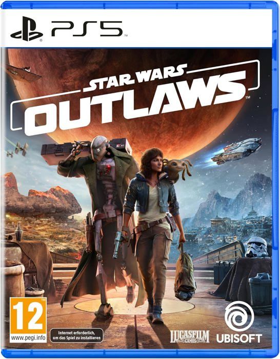 Jeu Vidéo - Star Wars Outlaws - PS5 - Aventure - Jouable en Français - Blu-Ray