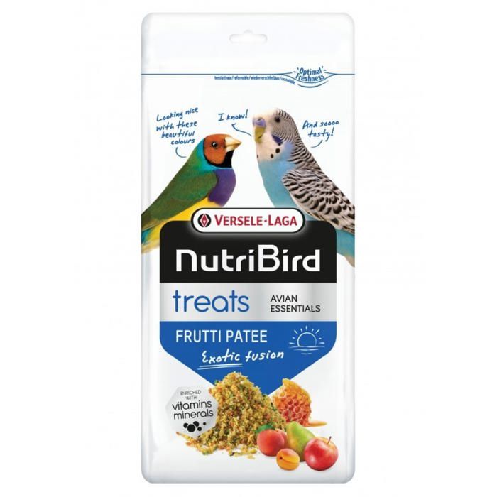 Complément Alimentaire Pour Oiseaux Nutribird Treats Frutti Patee 250g - Versele Laga