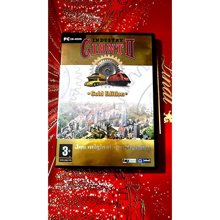 Jowood Industry Giant II – Gold Edition – Jeu PC Cd-Rom – Simulation Économique / Gestion