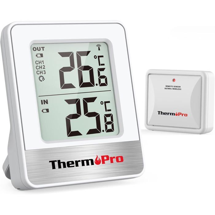 ThermoPro TP200C Station Meteo Interieur Exterieur Sans Fil — free download