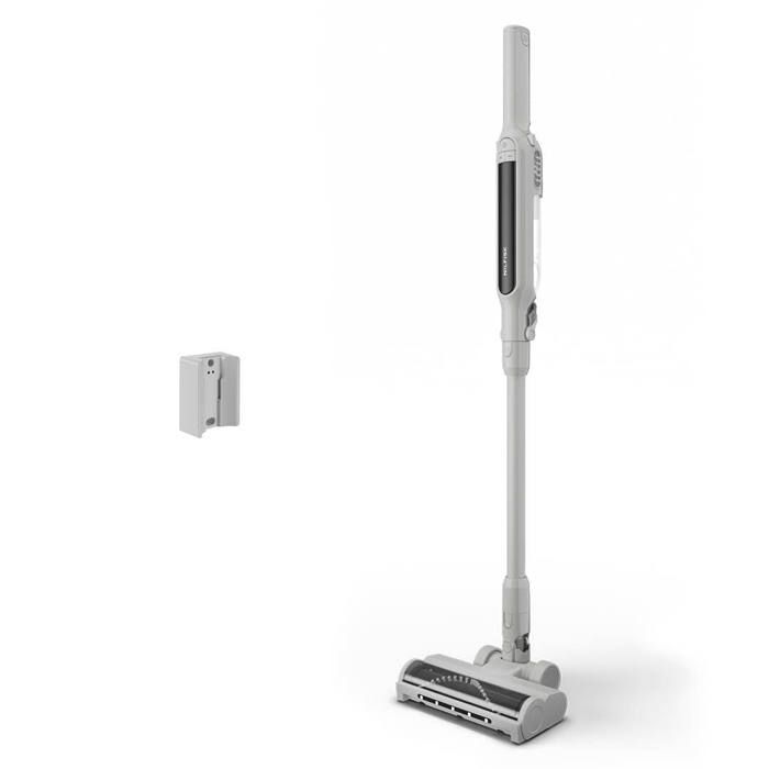 Nilfisk MOVE Aspirateur Balai Sans Fil – 2-en-1 Léger Autonomie ~30 min Idéal Sols Durs & Tapis - Gris