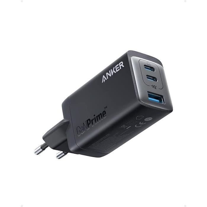 Anker GaNPrim 735 Chargeur rapide USB C Compact à 3 Ports