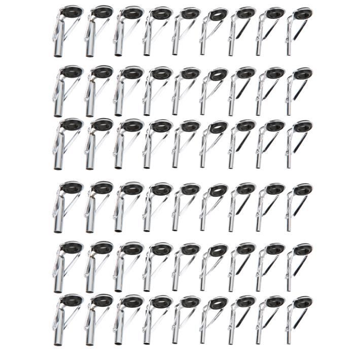 5x Guides De Canne Fuji MNST SIC – Anneaux De Sommet – Tailles Au Choix – Pêche Mer/rivière