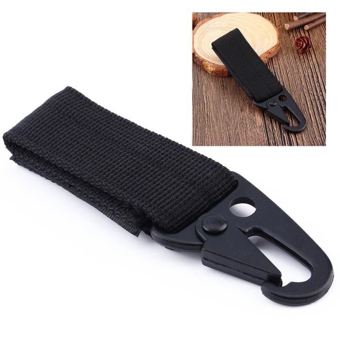 LICHUANUK Mousqueton tactique à suspendre pour ceinture, sangle Molle, clip pour sac à dos
