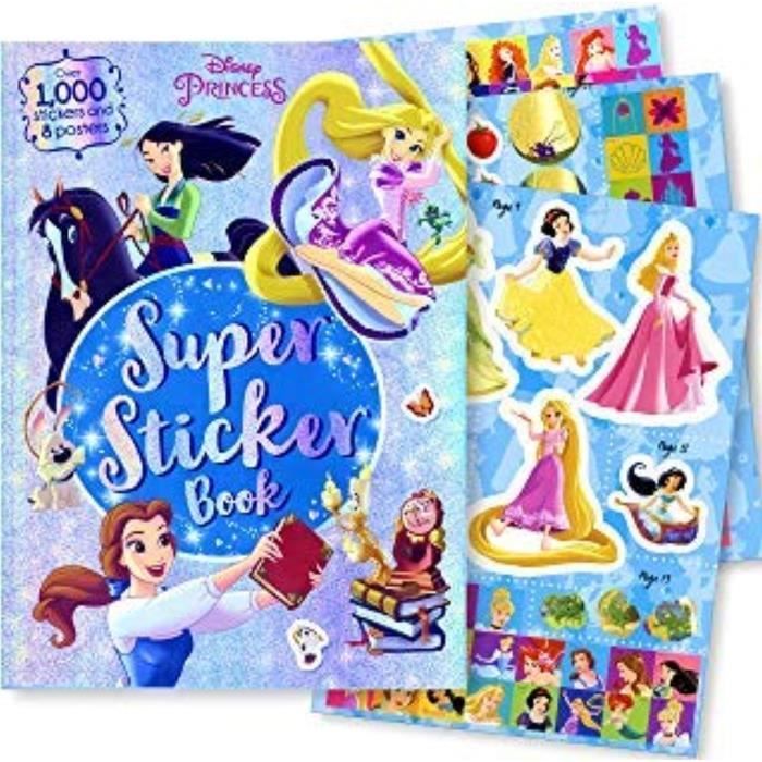Jeu De Coloriage T49qn Disney Princess Coloring Et Livre Activite Avec 1000 Autocollants Disney Princess Cdiscount Jeux Jouets