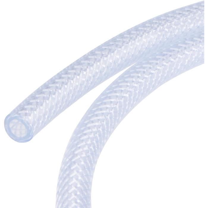Tuyau Plongée Haute Pression Fibre Carbone 15cm - Filetage 7/16-20UNF - Pour Jauges De Profondeur