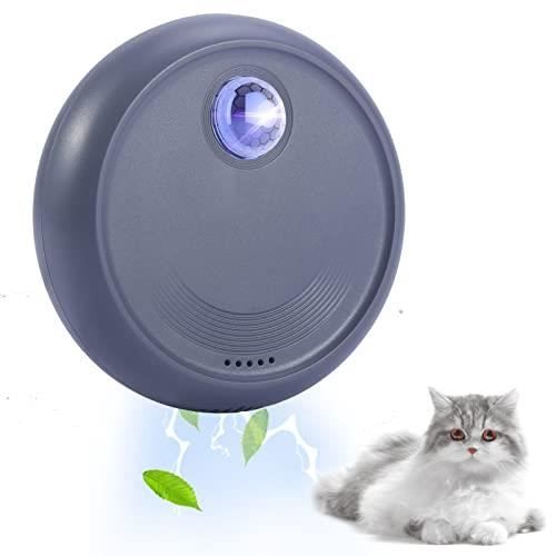 Purificateur dodeurs - GRISE - Rechargeable - 4000mAh - Pour Chats et Chiens - Désodorisant de Litière