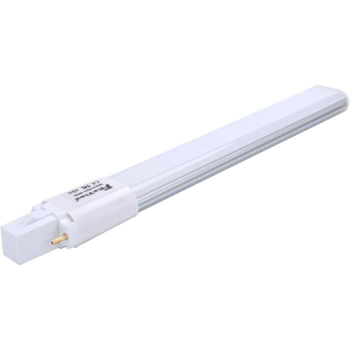 YinzPlus G23 LED-lamp 6W – 3000K Warmwit, 600 Lumen, CRI 90, 6,5 Inch, 5 Jaar Garantie – Vervangt PL Compacte Buislamp, Ballast Verwijderen Aanbevolen