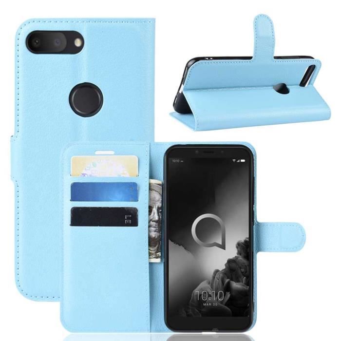 Étui Cuir Antichoc Pour IPhone 15 14 Pro Max 13 12 11 Avec Fente Carte De Crédit - Neuf Générique