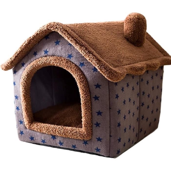 Maison Pour Chat D'Extérieur Robuste Imperméable, Lit De