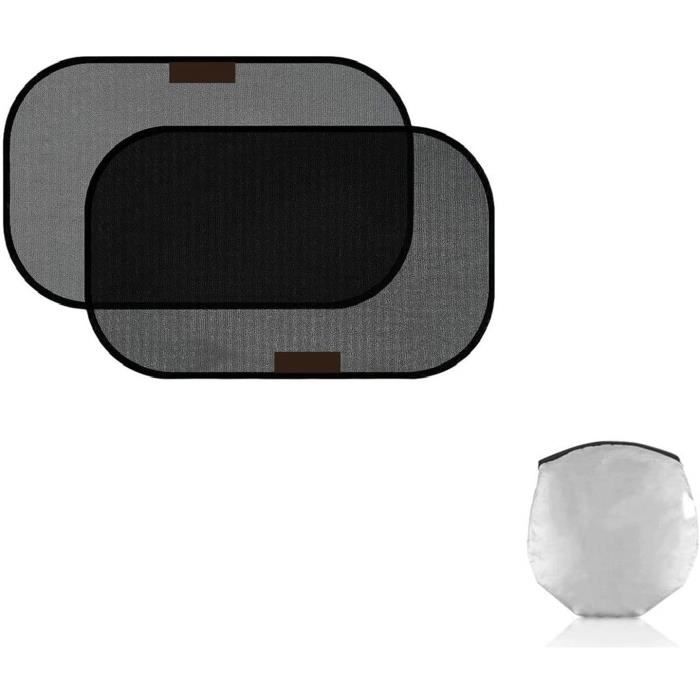 2 Pare-soleil Auto Adhésifs Pour Enfants - Protection UV UPF 55+ | Motifs Animaux Amusants | Facile à Installer