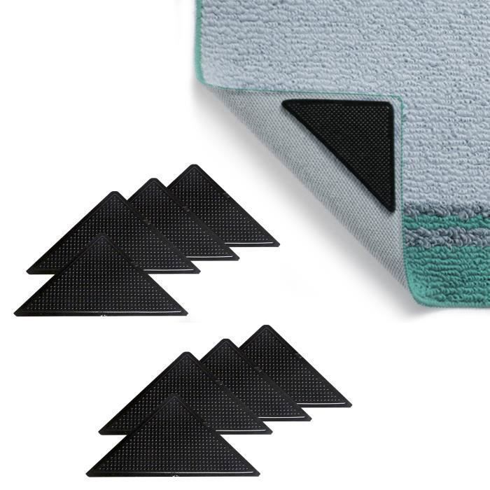 Anti Glisse Tapis sous Tapis antiderapant Pinces de Tapis Pince Tapis des protecteurs de Plancher Anti Slip Tapis Anti Slip Tapis poign/ées White