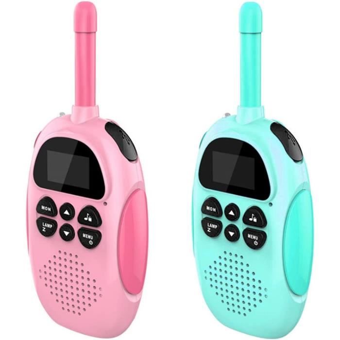 Talkies-walkies Pour Enfants YDI - Portée 1-3 Km, 8 Canaux, Avec Lampe De Poche Et Fonctions Multiples