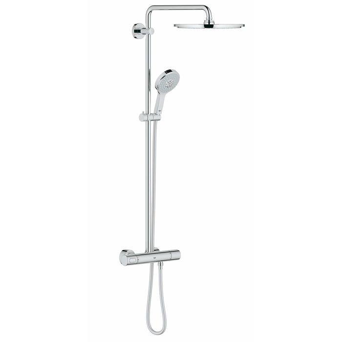 GROHE Syst/ème de Douche avec Mitigeur Thermostatique 27968000 Rainshower System 310 Import Allemagne