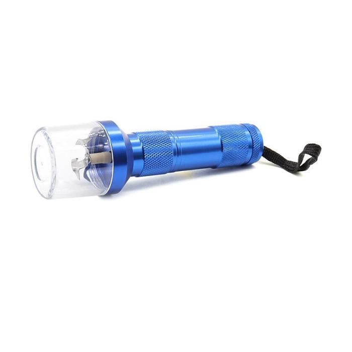 Moulin à herbes électrique – Grinder de 8,9 cm pour broyer des herbes fraîches sèches et des