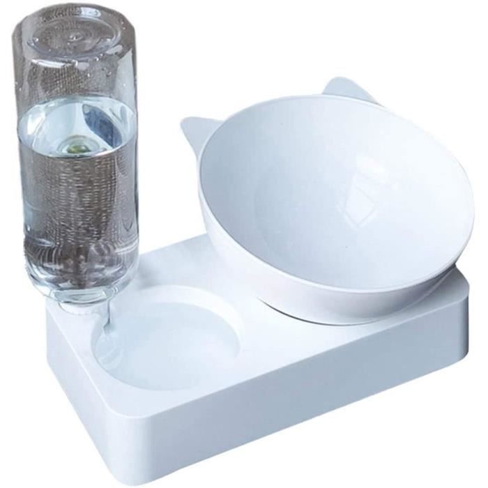 Distributeur Automatique 2 En 1 Nourriture Et Eau Pour Chien/chat - Grande Capacité, Sans électricité