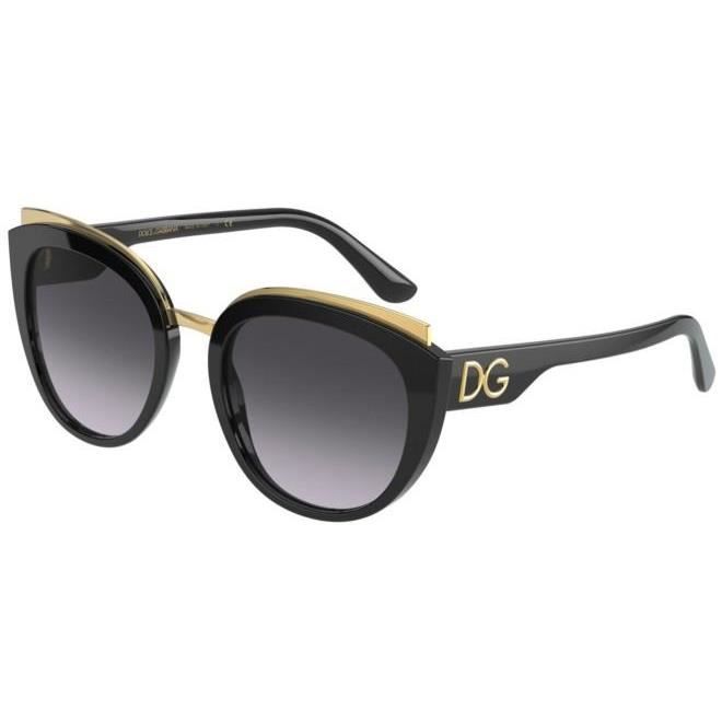Lunettes de soleil Dolce Gabbana PRINT FAMILY DG 4383 Noir