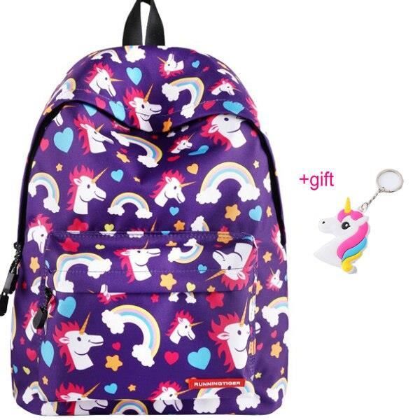 15 pouces PackPack 6 Runningtiger unicorn backpack kids set unicorn