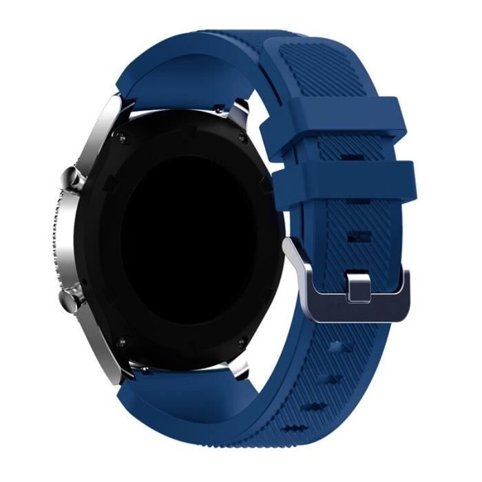 Accessoires Montres Bracelet en silicone pour samsung galaxy watch 46mm 42mm Gear S3 active 2 44mm amazfit Type Dark green 22mm Achat vente bracelet de montre Resine Cdiscount
